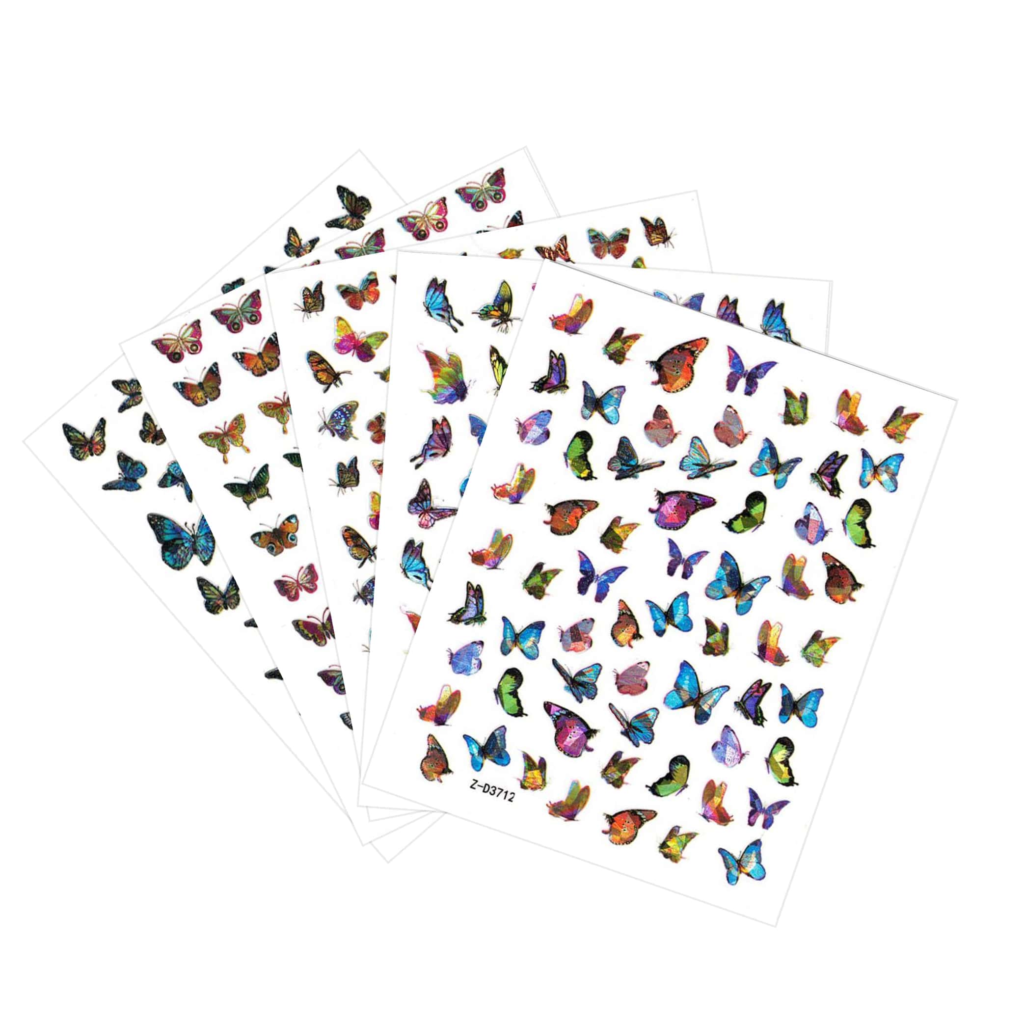 STICKER - BUTTERFLY | SET 5 PCS - Image 10