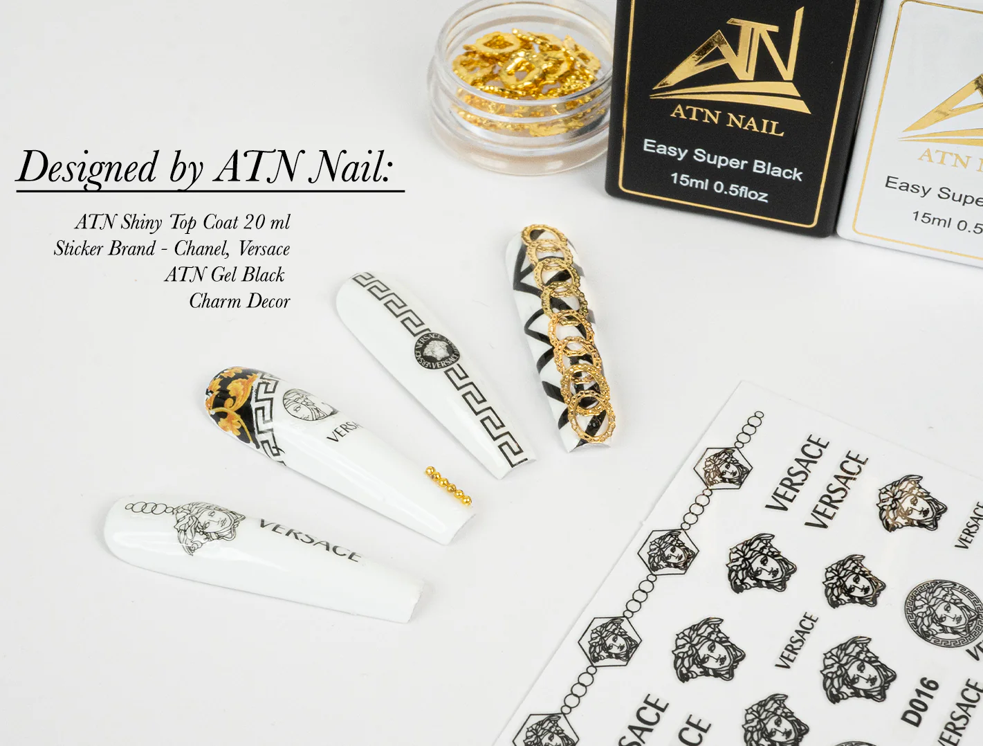 STICKER - FENDI & VERSACE | SET 6 PCS - Image 10
