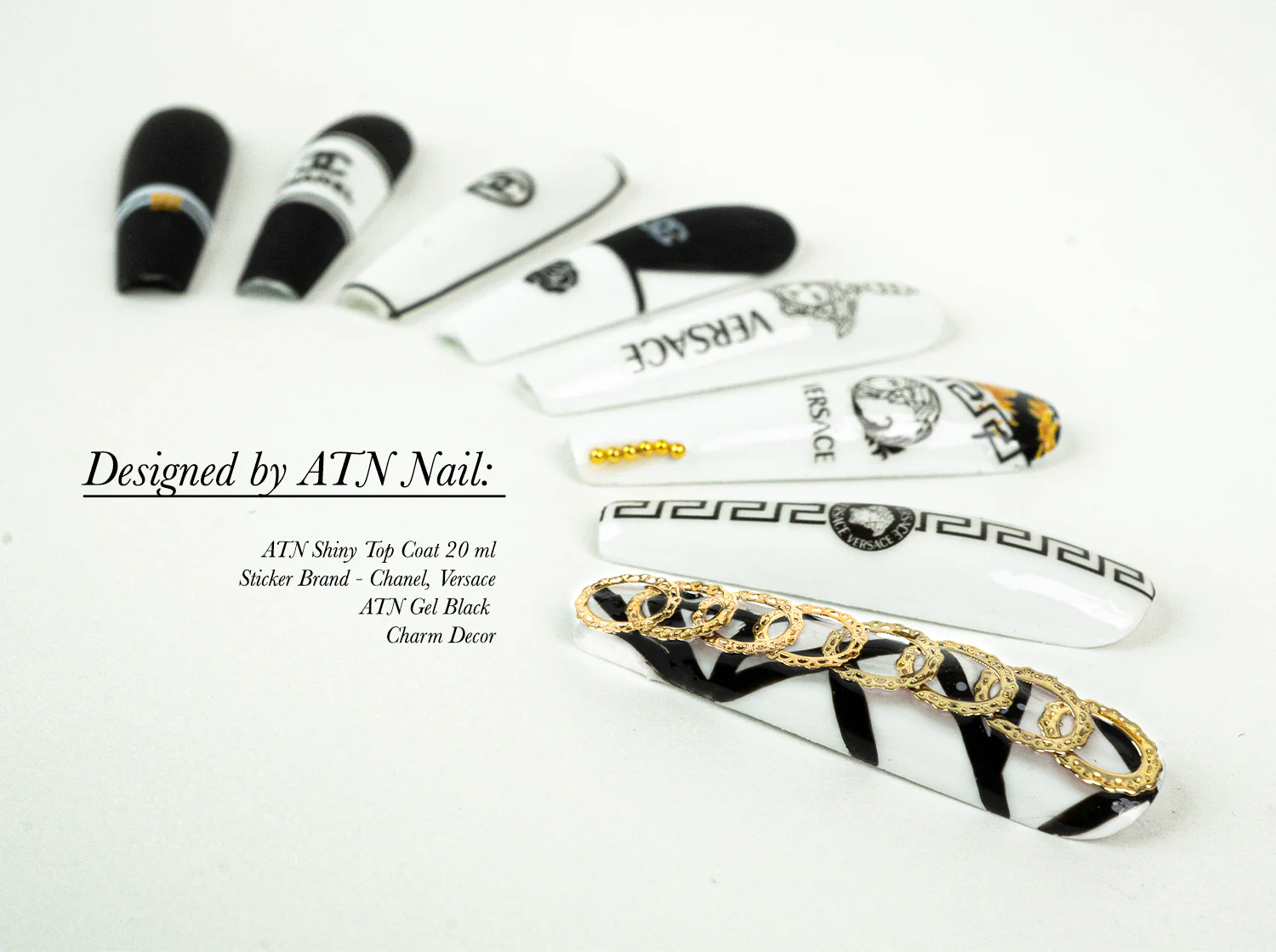 STICKER - FENDI & VERSACE | SET 6 PCS - Image 11