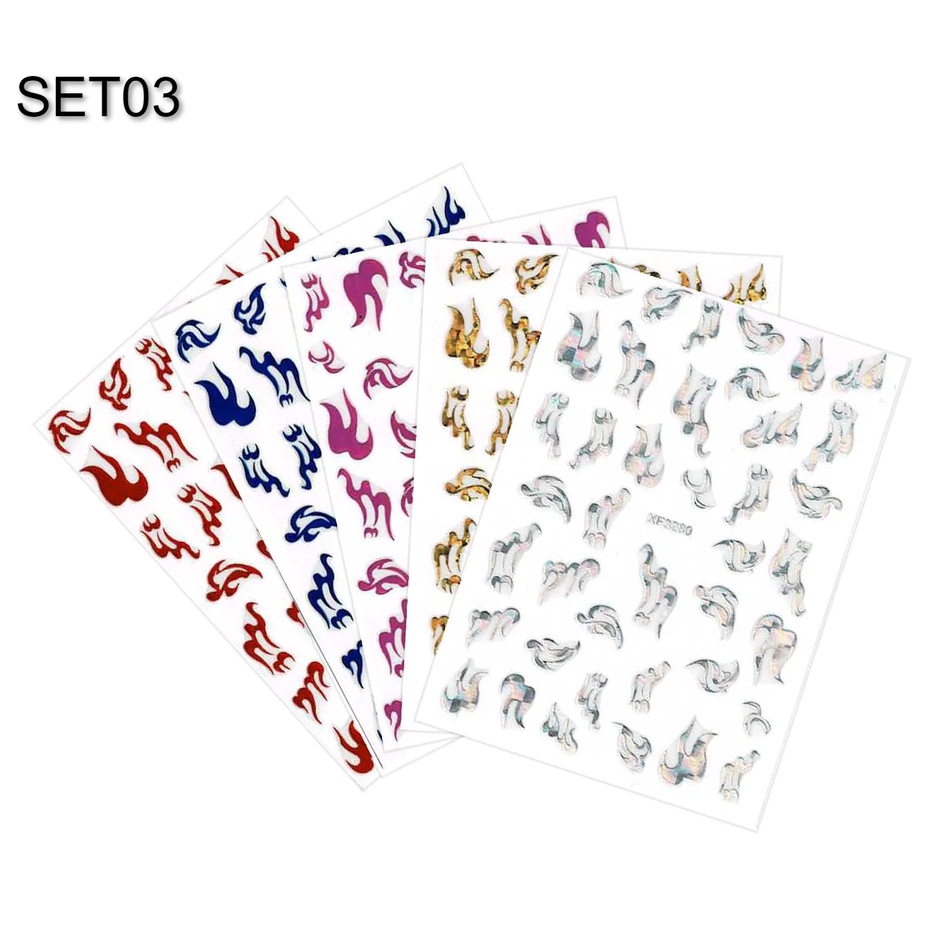 STICKER - FIRE | SET 5 PCS - Image 5