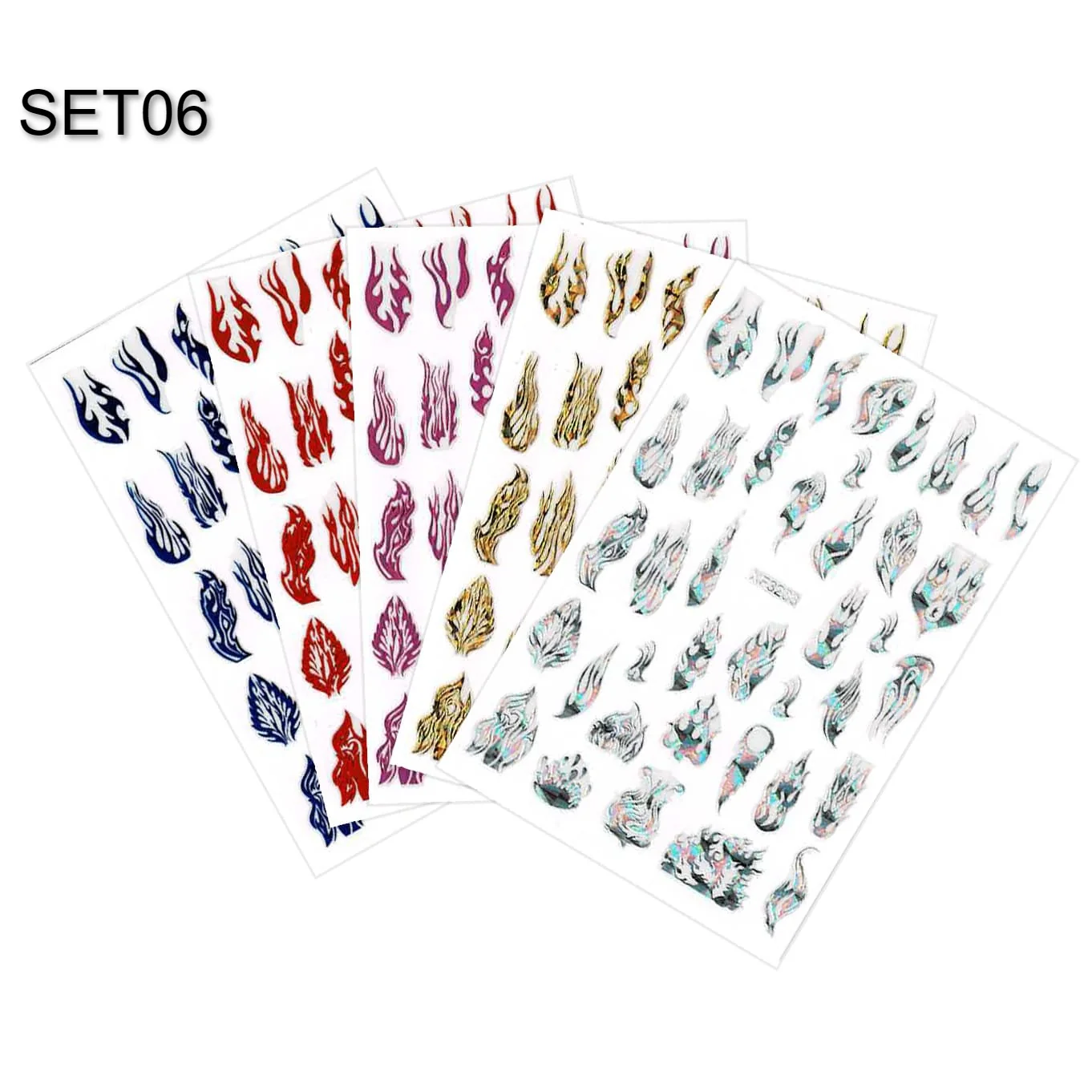 STICKER - FIRE | SET 5 PCS - Image 8