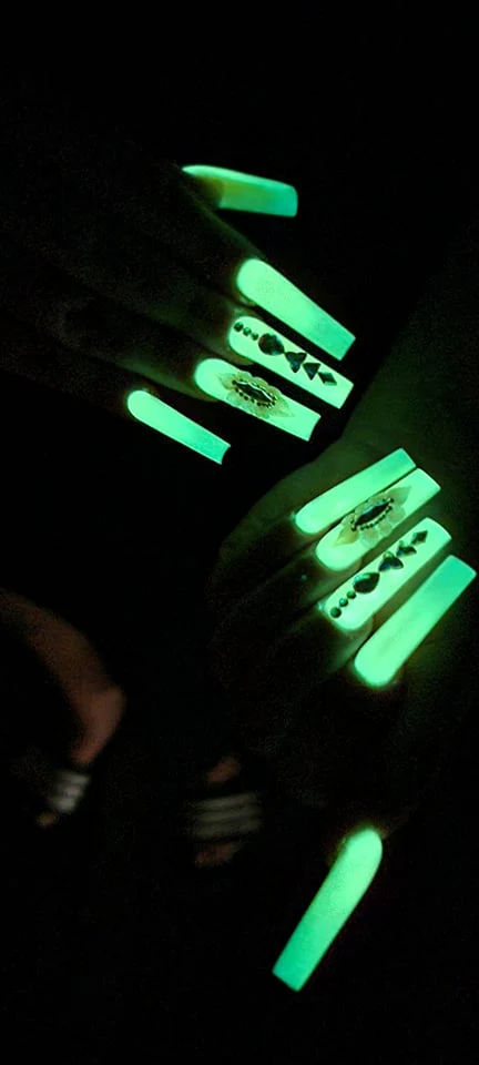 Top Glow In The Dark 15ml – Green & Blue - Image 3