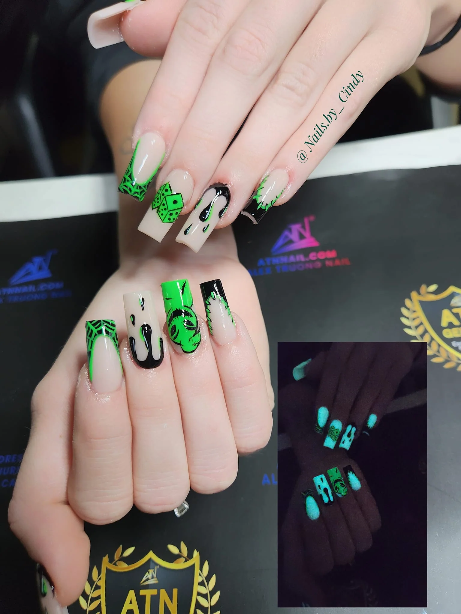 Top Glow In The Dark 15ml – Green & Blue - Image 7