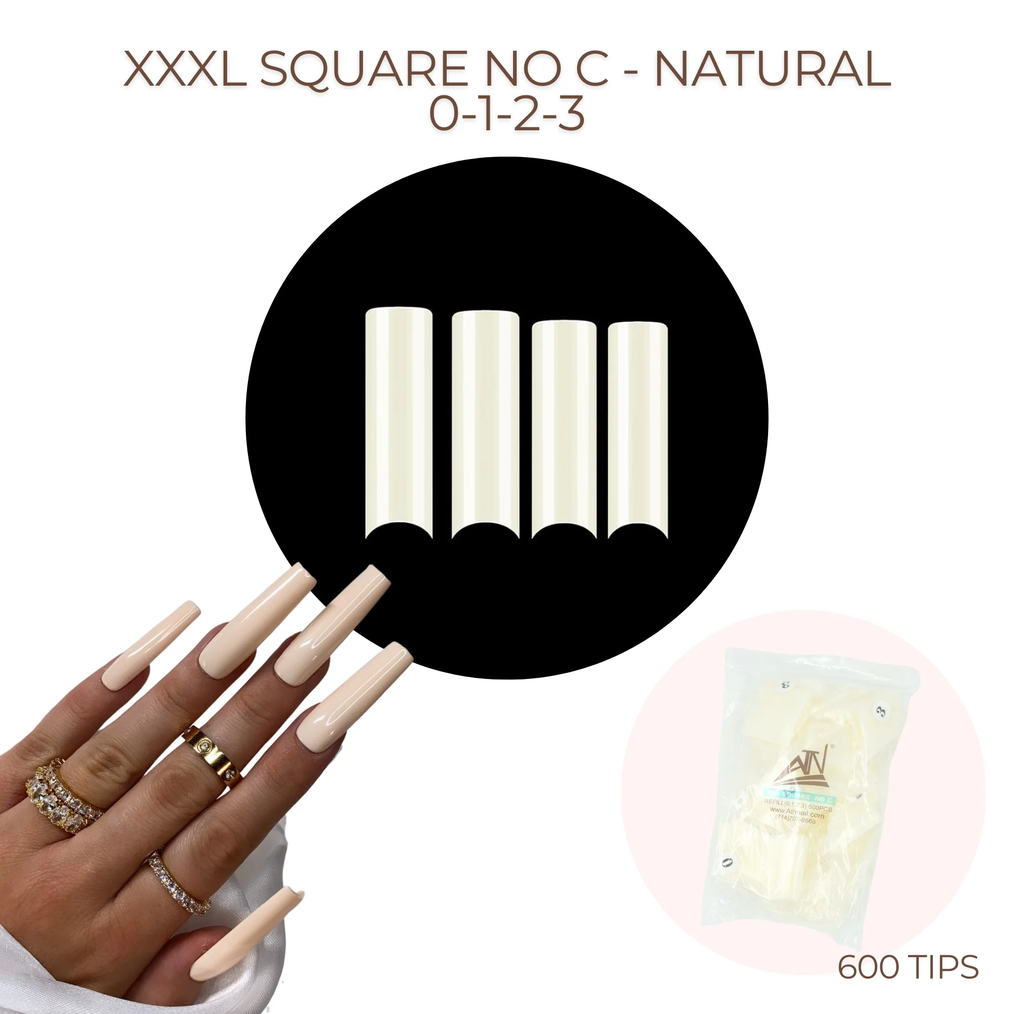 XXXL Square Tips (0-9) - Image 3